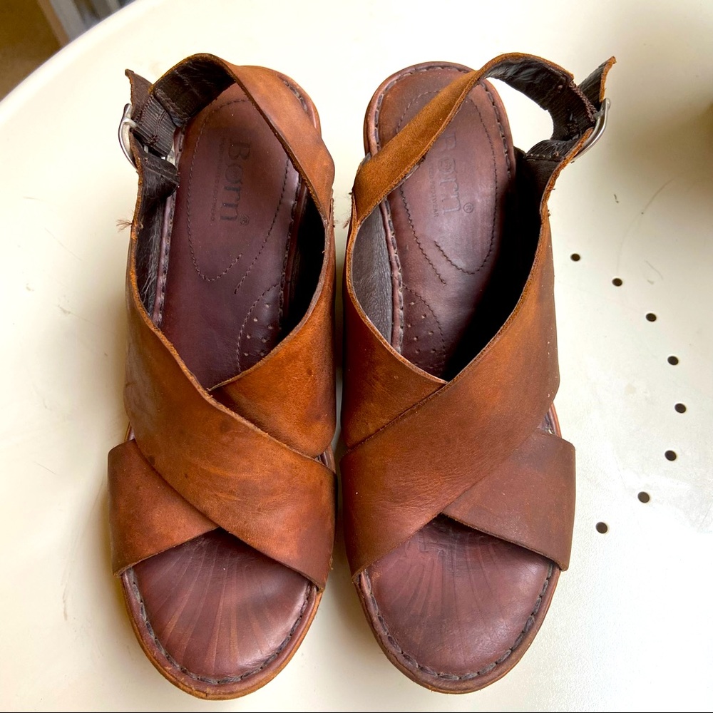 Born - Handmade Leather Wedges